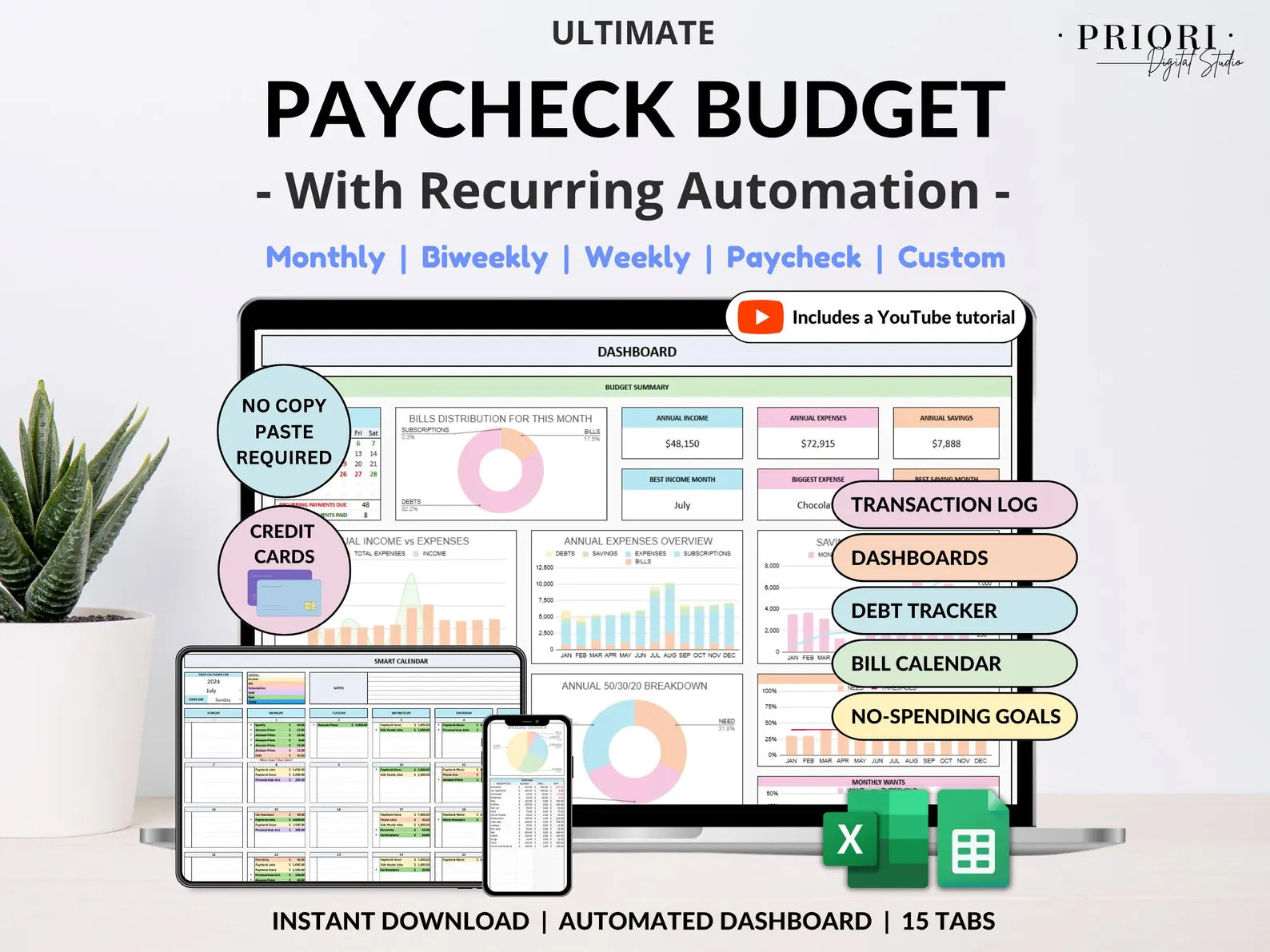Paycheck Budget V-3